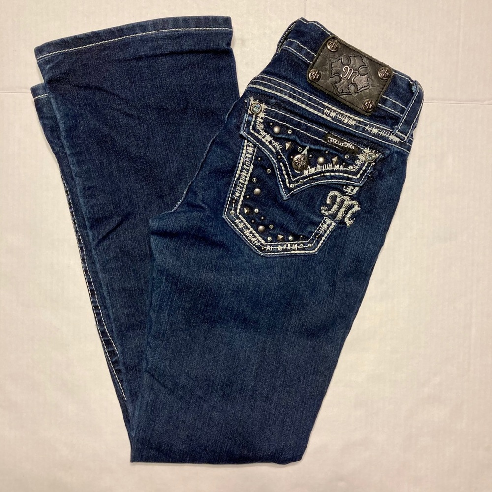 NWOT Miss Me Easy Boot Studded pockets For Buckle